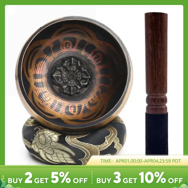 Tibetan Singing Bowl Set 1