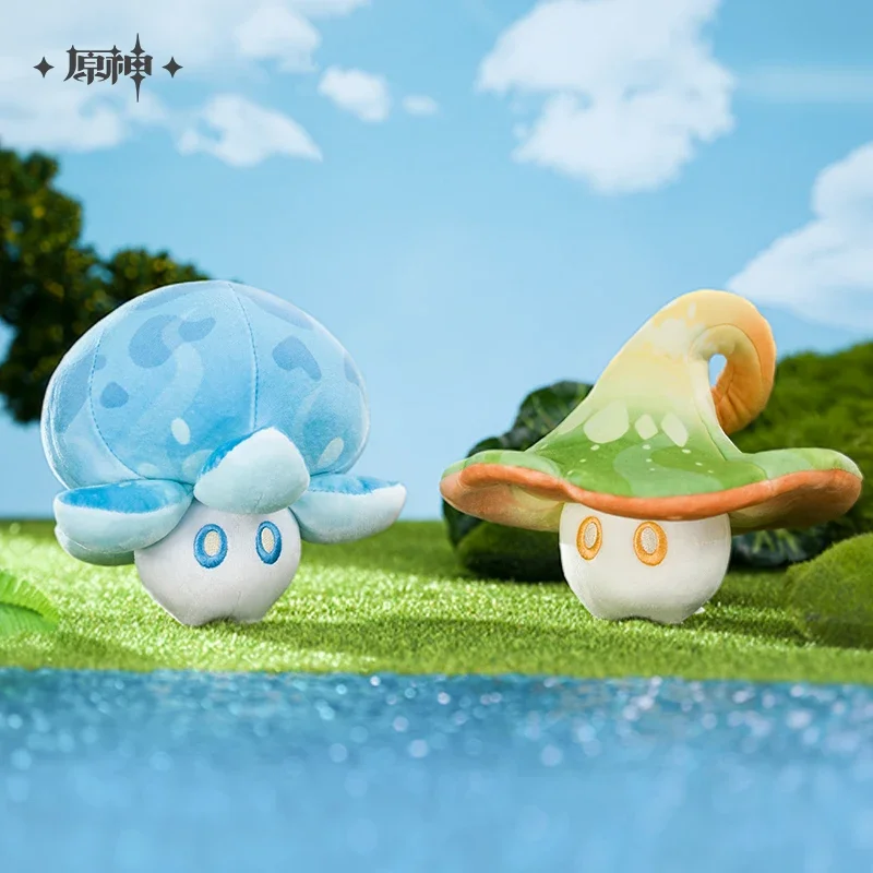 

Аниме игра Genshin Impact Kawaii Лист воды Монстр Косплей плюшевая кукла Хэллоуин мягкие плюшевые подвески реквизит игрушка фигурки подарок