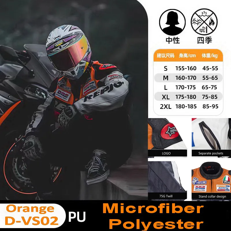 Motorcycle Jackets Man Repsol | Repsol Racing Leather Jacket
