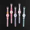 MINISO Sanrio 3D Pattern Children's Watch Cinnamoro Hello Kitty Waterproof Quartz Watch Kuromi Cartoon Silica Gel Watchband Kids 2