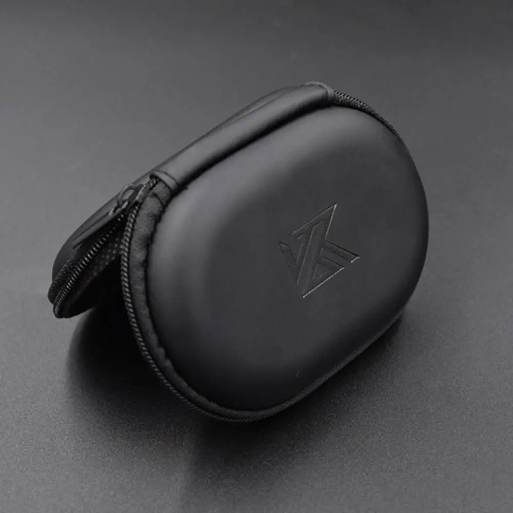 Enhanced Product Title: Stylish Oval Cortical Wired Earbuds Carrying Case