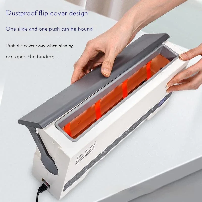 Binding Machine A4 Hot Melt Standard Version Small Adhesive Binding Machine for Office Home