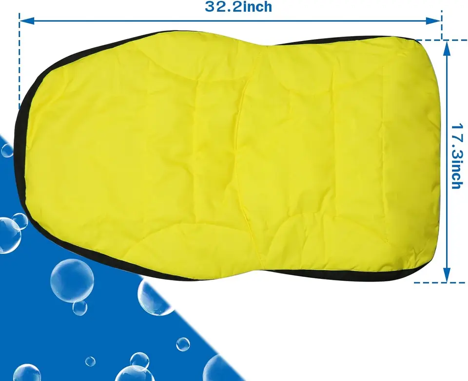 Housse De Siège Tracteur John Deere - Protection Confortable Pour Série 3E/3R/4M | Tissu Oxford 300D