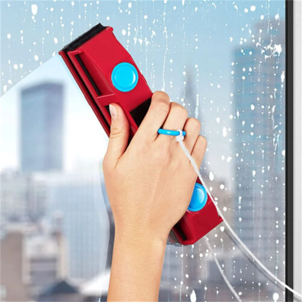Window Cleaner Magnetic Window Cleaner Double Glazed Wiper 8-20mm Cleaning Tool for High-Rise Home Double Glazed Windows
