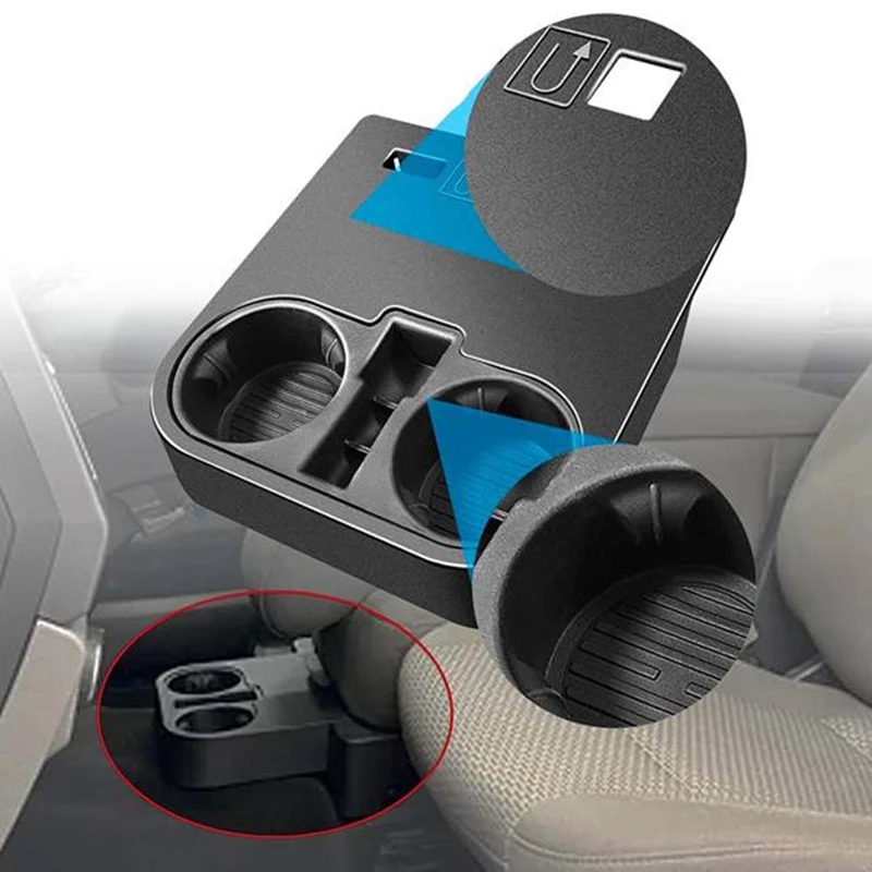 

Для Ford F150 2015-2020 Φ черный HC3Z2813562AB Автомобильная Передняя центральная консоль Подставка под сиденье нижняя Замена