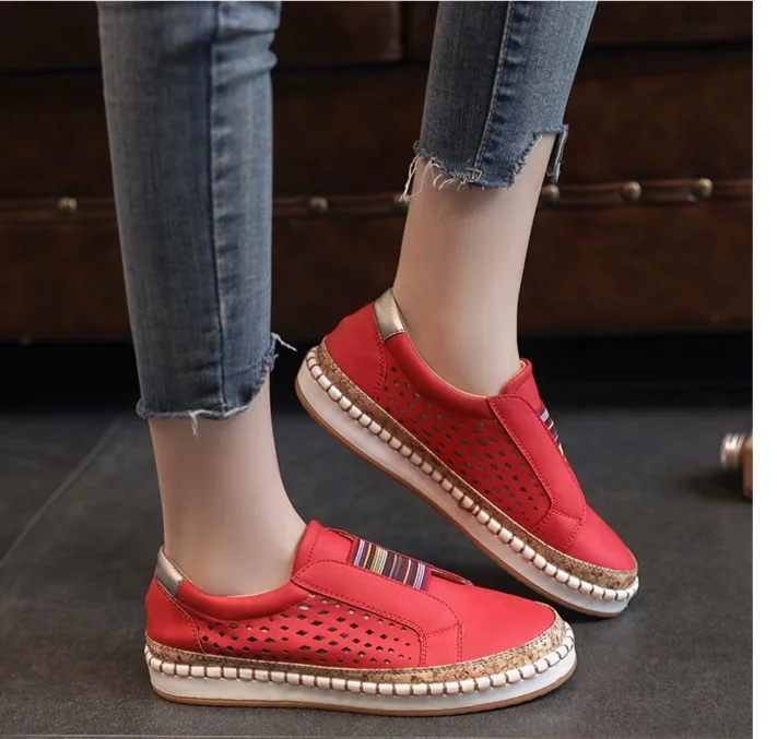 Scarpe da lavoro da donna Scarpe casual Scarpe da tennis Scarpe da ginnastica Calzature sintetiche antiscivolo_voghion.com