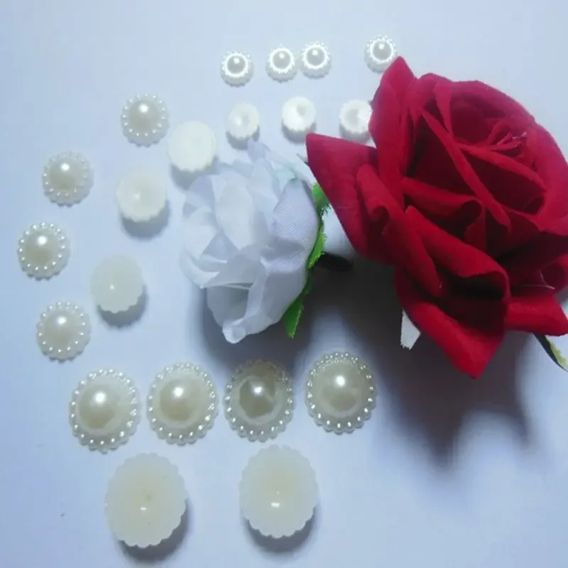 

Жемчужные аксессуары в форме подсолнуха с плоским дном, аксессуары «сделай сам», декоративный бант для волос, цельная сумка jin, аксессуары для ювелирных изделий