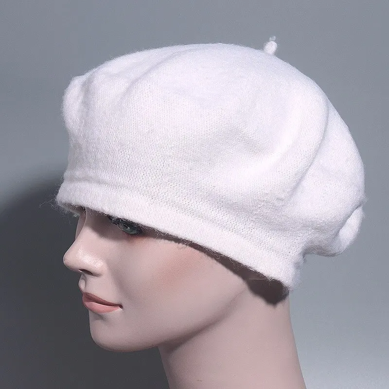 Hot Sale New Fashion Women Wool Thick Berets Artist French Painter Hat Girls Female Warm Walking Cap_vogarts.com