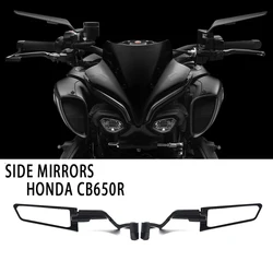 For Honda CB650R CB650 R Motorcycle Mirrors Stealth Winglets Mirror Kits To Rotate Adjustable Mirrors