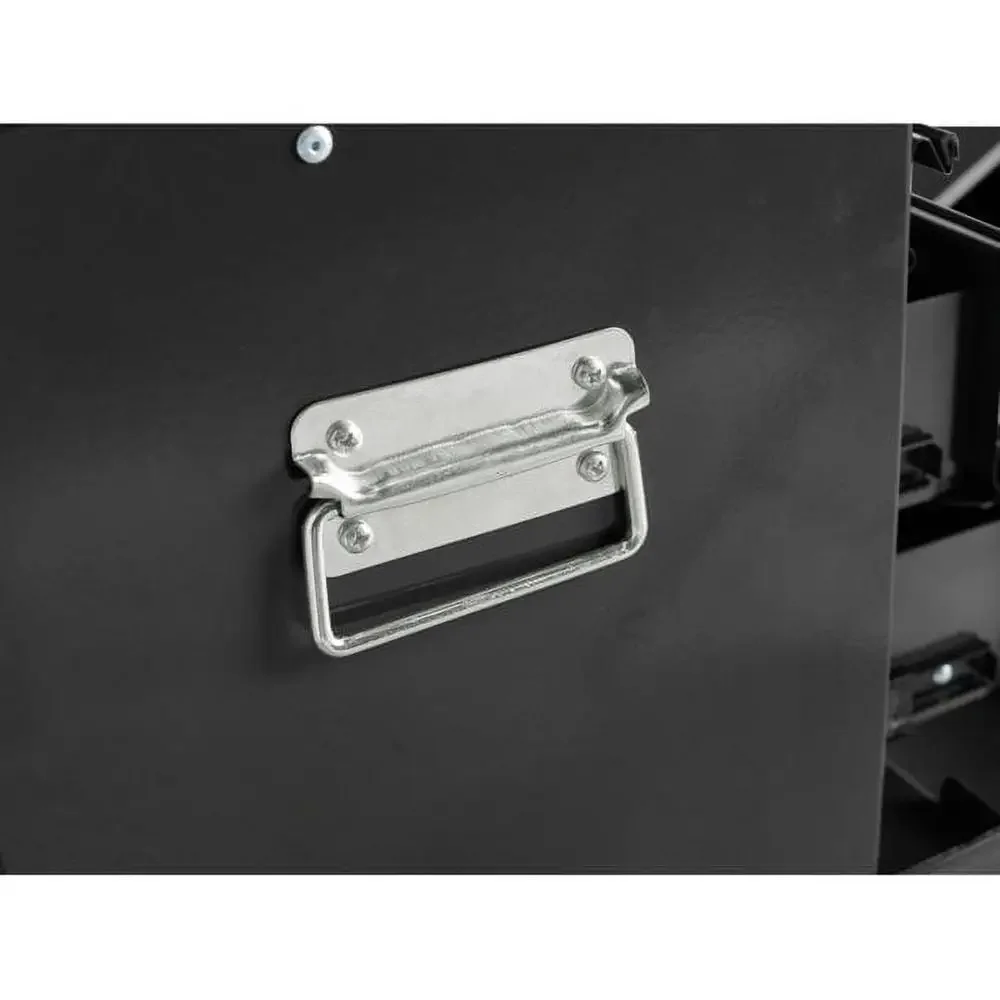 5 Drawer Portable Rolling Tool Chest and Cabinet Combo Heavy-Duty Steel Construction Lockable Top Chest Large Storage Capacity 4