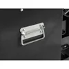 5 Drawer Portable Rolling Tool Chest and Cabinet Combo Heavy-Duty Steel Construction Lockable Top Chest Large Storage Capacity 4