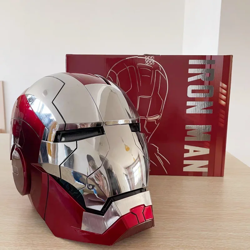 Disney casco de Iron Man con Control de voz para adultos, juguete