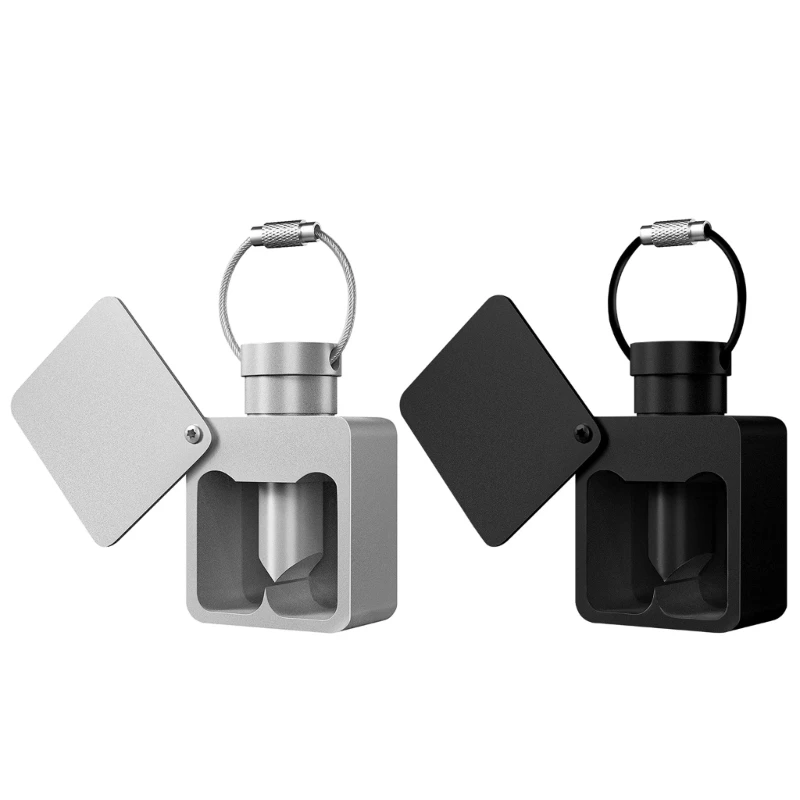

2 In 1 Aluminum Alloy Crusher Cutter Tablets Splitters Boxes