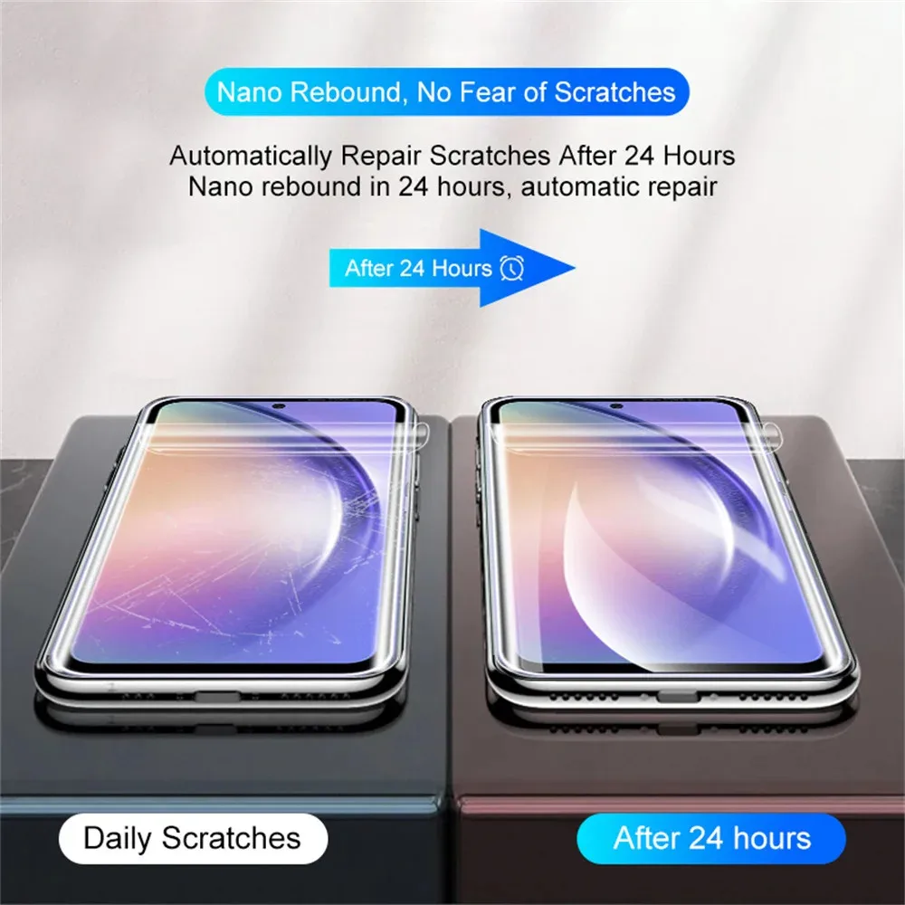 Premium Hydrogel Screen Protector Film - 5 Pack