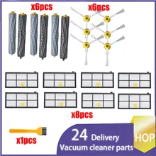 

For irobot roomba accessories 860 865 866 870 871 980 960 966 981 Spare Parts Vacuum Vleaner Brush Cyclone i robot Hepa Filter