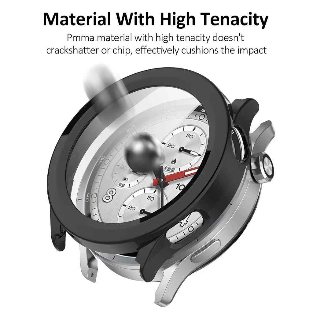 Xiaomi Watch S5 Premium Protective Case with Tempered Glass Screen Protector