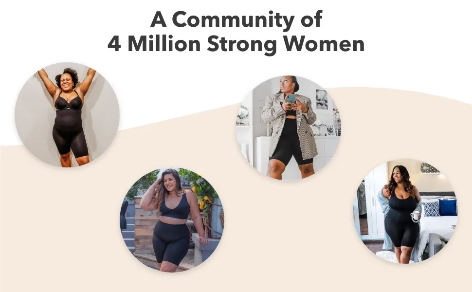 Shapewear Shorts for Women Thigh Slimmer Slip Shorts Under Dress High Waist Compression Tummy Control Panties Body Shaper Party