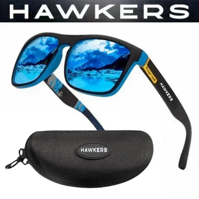 HAWKERS Men's and Women's Fashion UV400 Protective Polarization Sunglasses Outdoor Hunting Fishing Driving