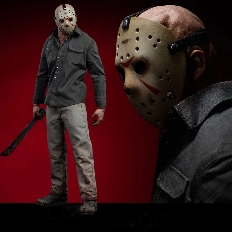 

Sideshow 100360 1/6 Scale Collectible Figure Jason Voorheesks Derek Mears Terror Dolls Full Set 12" Action Figure Body Model