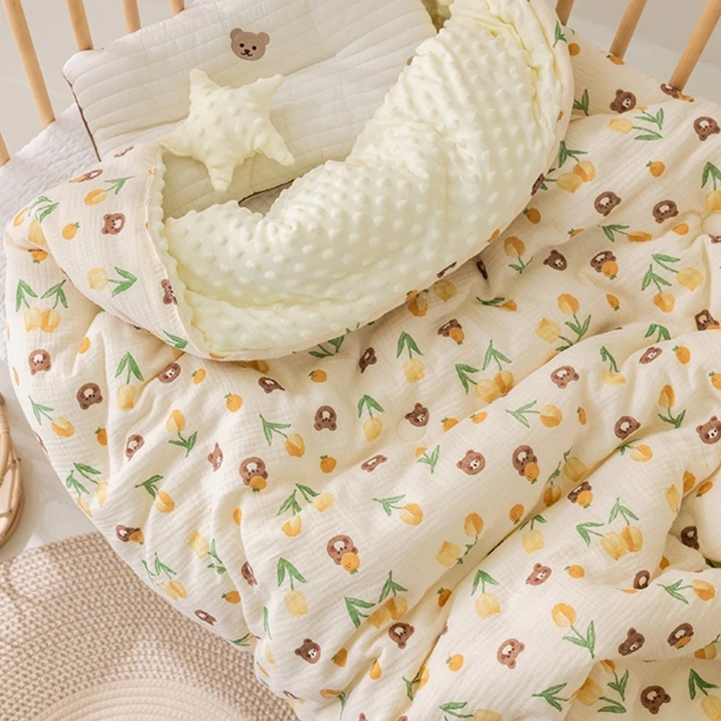 Infant Swaddles Wraps Cotton Muslin Blanket for Baby Soft Breathable Cover