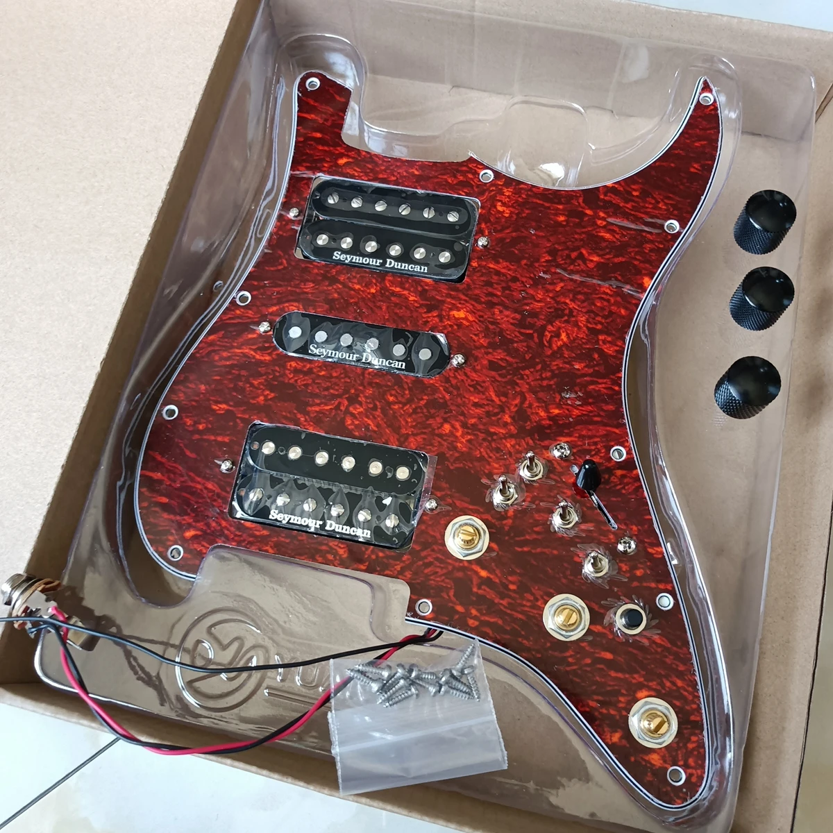 Seymour Duncan Strat Pickups | Prewired Strat Pickguard Hss