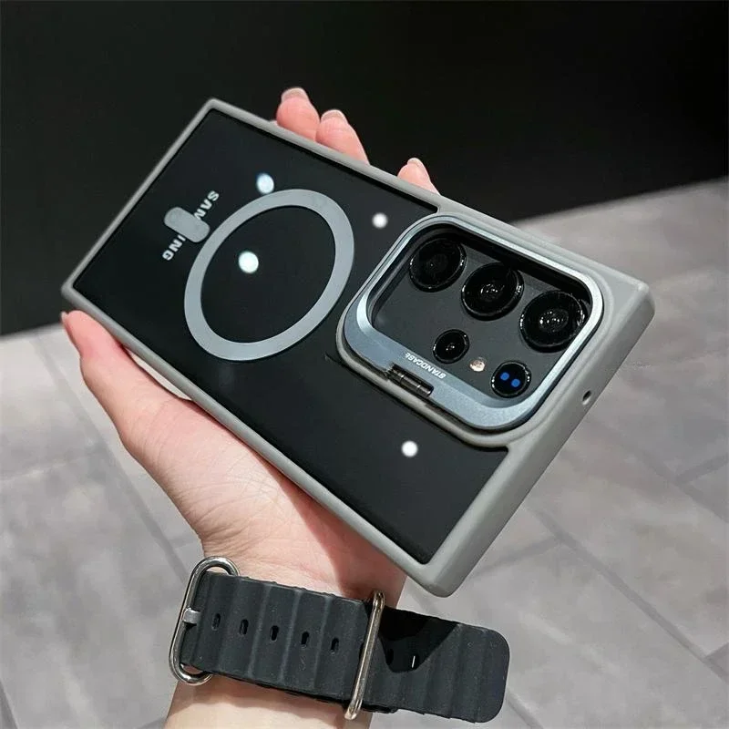 Magsafe-Compatible Clear Shockproof Wireless Charging Case