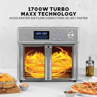 MAXX® Digital Air Fryer Oven, 26 Quart, 10-in-1 Countertop Toaster Oven & Air Fryer Combo-21 Presets up to 500 degrees, Includes 2