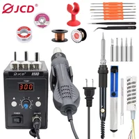 JCD Hot Air Gun 858D 700W BGA Rework Solder Station 220V / 110V For SMD SMT Heat Soldering Station Welding Repair Tools 1