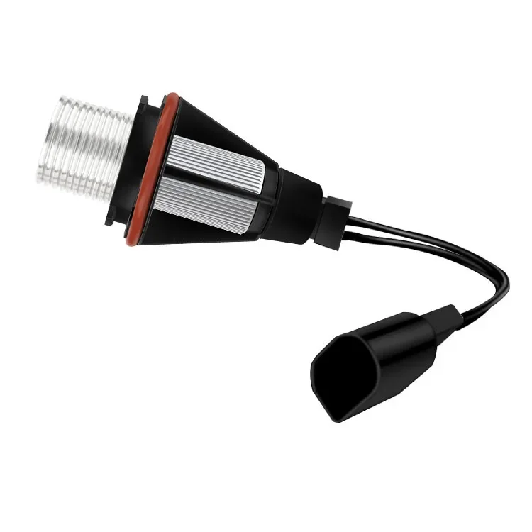 2Pcs Error Free Angel Eye Halo Ring Marker Side Light LED Bulb 5W Car Headlight Fog Lamp For BMW E39  E53 E60 E61 E63 X5 530i