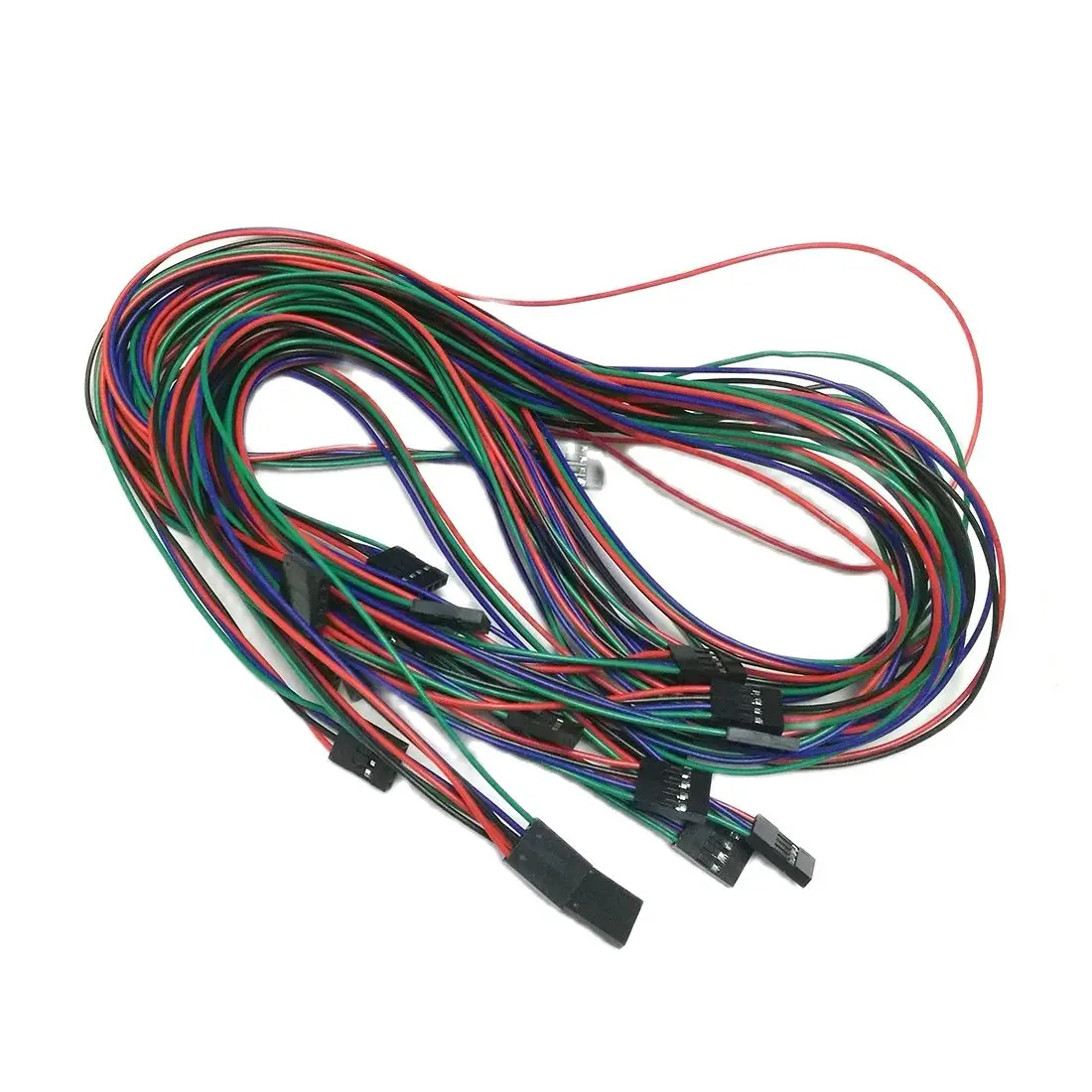 

10pcs 4P female to female Dupont Cable 70cm jumper wire for 3D printer