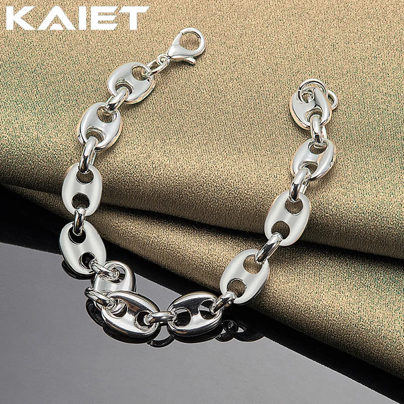 

KAIET Silver Color Pig Nose Bracelet Jewelry For Women Wedding Party Fashion Accessories