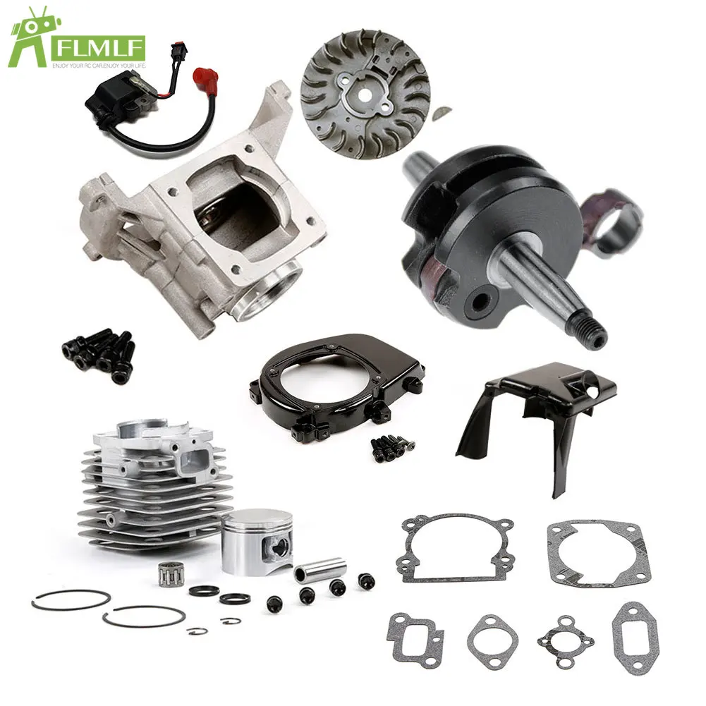 

45CC набор цилиндров двигателя, подходит для 1/5 HPI ROVAN KM BAJA 5B 5T 5SC Losi 5ive T