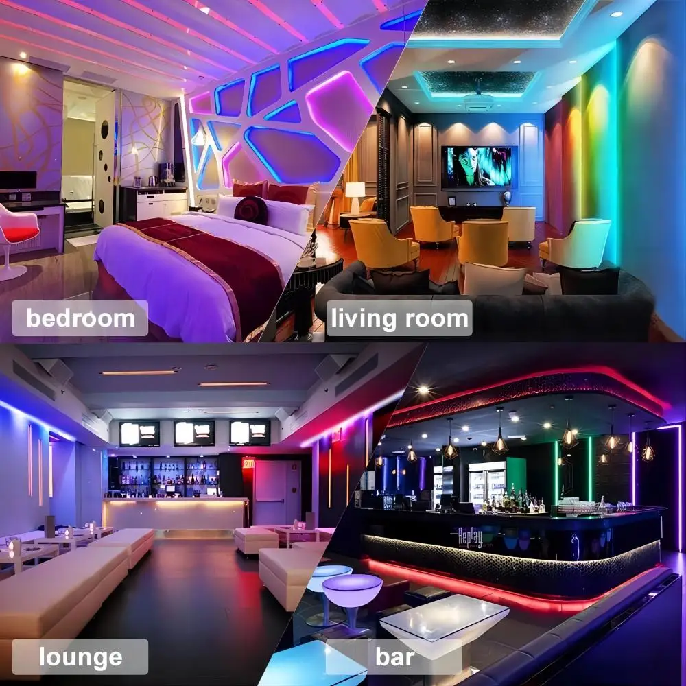 Description Picture 5 of itemLED Light Strip RGB 5050 TV Backlight USB Powered Color Changing Lights Bluetooth control Mode Music Sync for Room Decoration TV