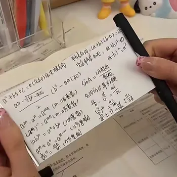 قلم جل أسود مع لفافة فارغة قابلة للسحب ، قلم حبر جاف للامتحان ورقي قابل للسحب ، أدوات مكتبية للدراسة 2