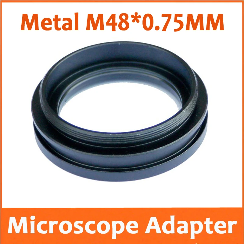 

Metal Inner Diameter 45mm Outer Size 54mm Stereo Microscope Parts Connector Ring for Connecting Ring Lamp Light with Microscope
