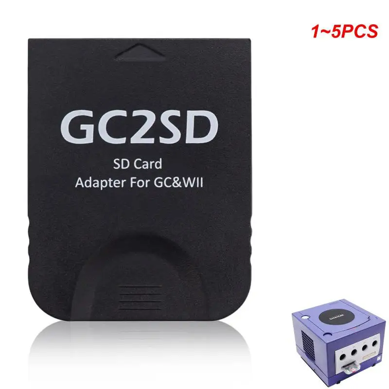 Adattatore Per Scheda 1 ~ 5Pcs Adattatore Per Scheda Sd Per Console Gamecube E Wii Adattatore Per Scheda Di Memoria Sd Sd2Sp2 Per Gamecube Wii