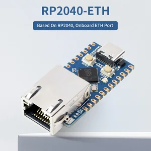 Raspberry Pi RP2040-ETH мини-плата для разработки, основанная на официальном двухъядерном процессоре RP2040, модуль порта Ethernet RP2040 для RPi