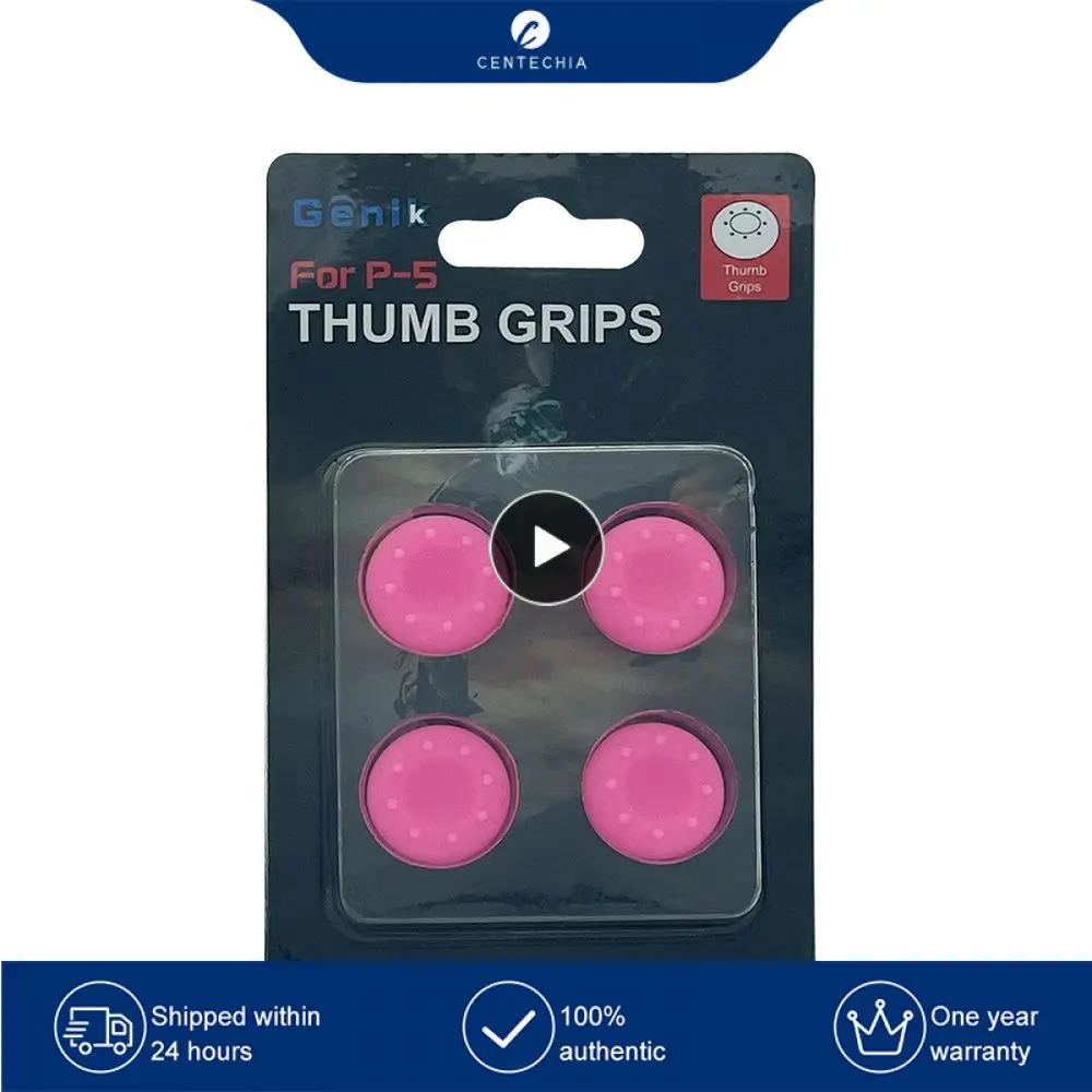 4Pac/Set Thumb Grip Caps/Controller Ps5 Silicone Thumbsticks Grips Joystick Caps Copertura Analogica Antiscivolo Per