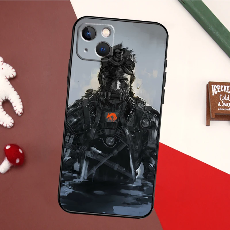 Premium Metal Gear Solid-Themed Protective Back Cover
