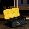 Deli Tool Box 12.5/15 Inch Plastic Tool Case Storage Suitcase Organizer for Tools Small Things Storage Cases System Packaging 3