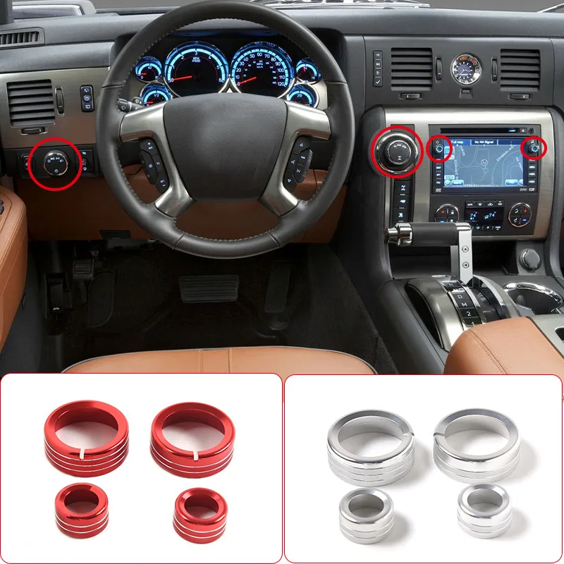 for-hummer-h2-2008-2009-aluminum-alloy-silver-red-car-air-conditioner-switch-knob-ring-cover-fits-car-interior-accesories