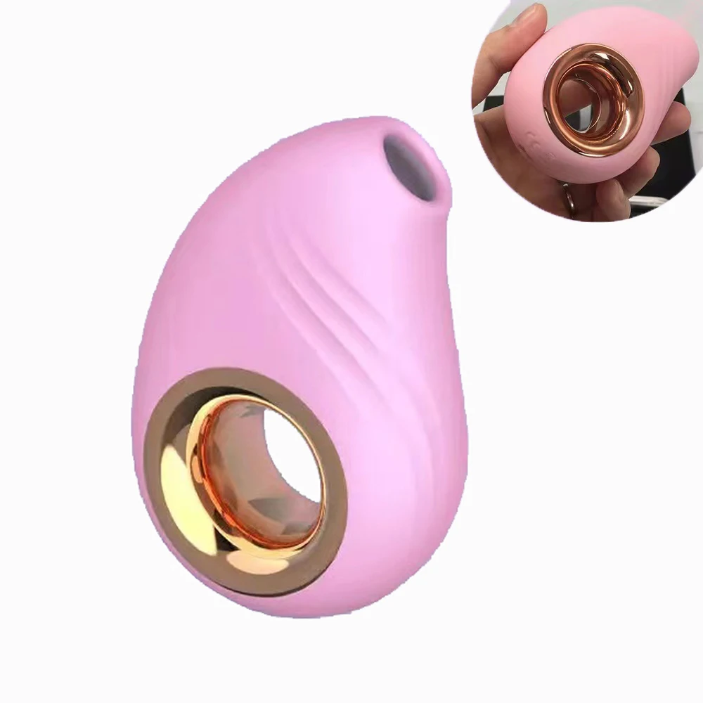 Silicone Clit Stimulator With Sucking And Tongue Licking Function_voghion.com