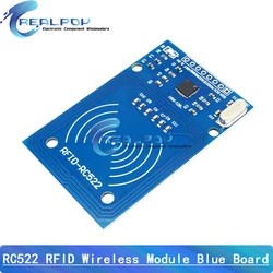 Enhanced RFID Module with Antenna and IC Card Reader for Wireless Data Exchange (RC522 Board)