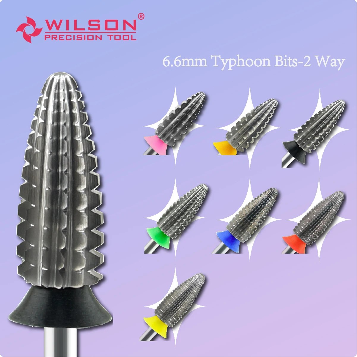 WILSON Typhoon Bits(2 Way)-도구 매니큐어용 네일 커터 드릴 비..