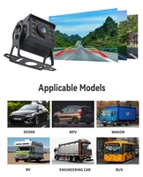 Car Monitor with Rear View Camera For Truck Vehicle Parking 4.3" Screen Rear Camera 9-36V Night Vision Easy Installation - Image 3