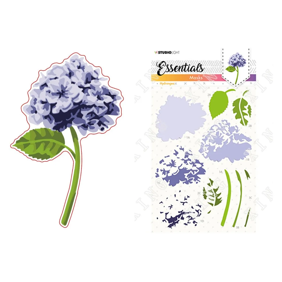 2022 Floral Patterns Anemone Dahlia Magnolia Layering Stencils Diy Painting Paper Scrapbooking Coloring Kids Fun Drawing Molds 