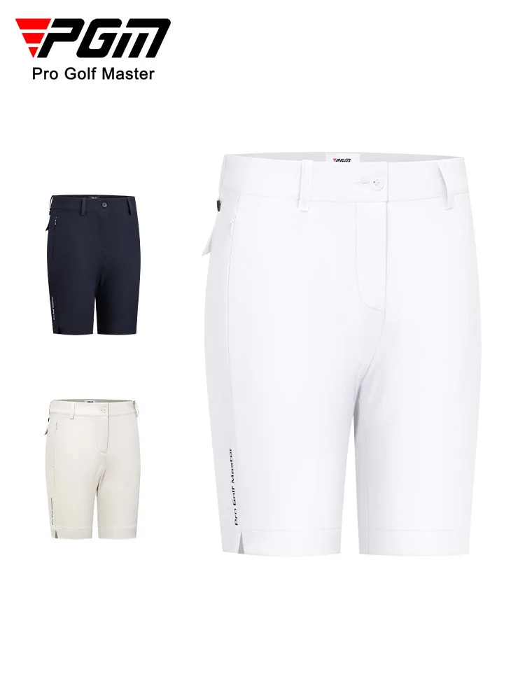 PGM Golf Shorts Women's Summer Sports Shorts Split Hem Split Pants Clothing Waterproof Elastic Women's Pants