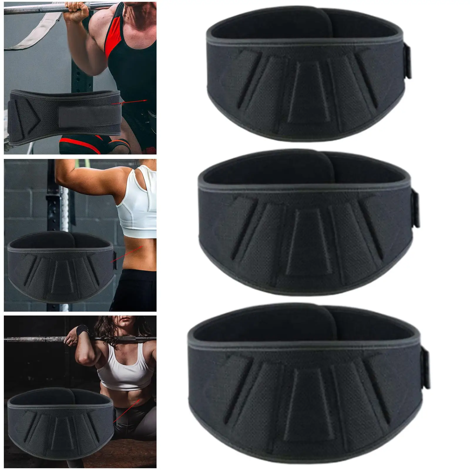 Premium Powerlifting Belt, Weight Lifting Belt, Lower Back Support for