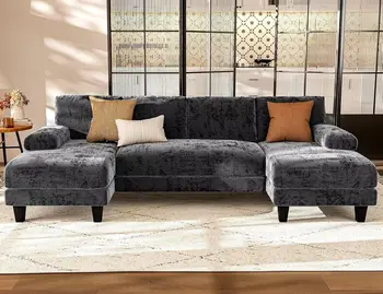 Modular U-Shaped Sectional Couch 1