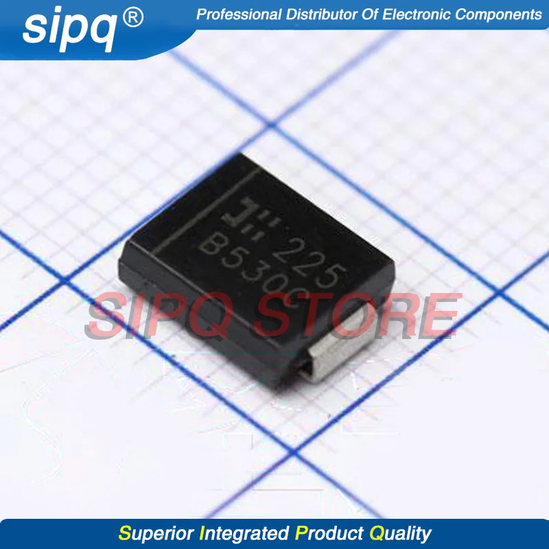 

10PCS/LOT B530C-13-F B530C SMC(DO-214AB) Brand New and Original In Stock Authentic Product